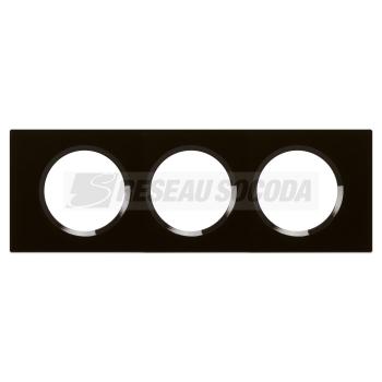  **PLAQUE 3P  VERRE PIANO 
