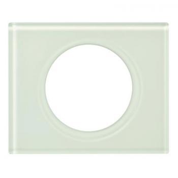  **PLAQUE 1P  VERRE KAOLIN 