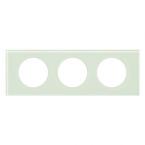  **PLAQUE 3P  VERRE KAOLIN 