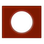  PLAQUE 1P VERRE CARMIN 