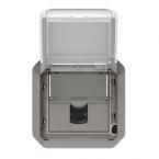 RJ45 CAT 6A STP GRIS COMPO 