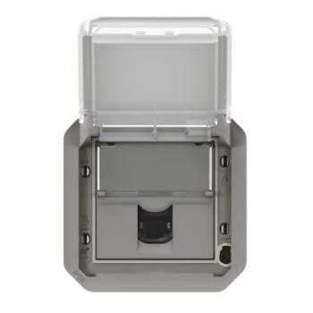  RJ45 CAT 6A STP GRIS COMPO 