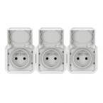  3X2P+T F/B HOR BLANC COMPO 