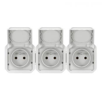  3X2P+T F/B HOR BLANC COMPO 