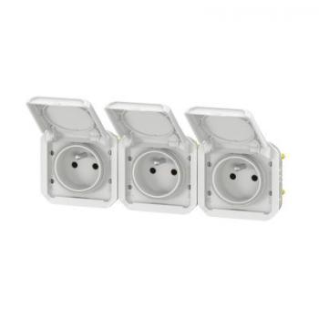  3X2P+T F/B HOR BLANC COMPO 