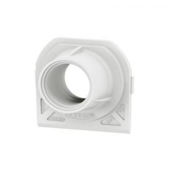  EMBOUT 1 ENTREE ISO 20 BLANC 