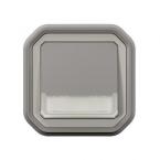  POUSSOIR INV LUM P-E GRIS ENC 
