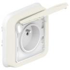  **2P+T F/B BLANC ENCASTRE 