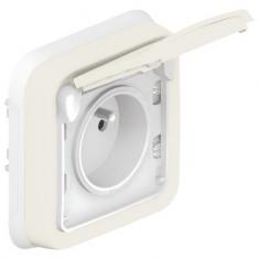  **2P+T F/B BLANC ENCASTRE 