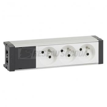 3 PC 2P+T F/B A CABLER 