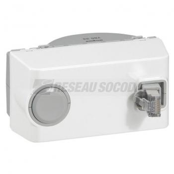  RJ45 CAT6 FTP ENROUL.MOSAIC BL 