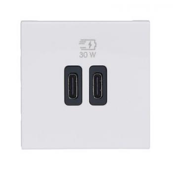  CHARG 2MOD USB C+C 30W PD 