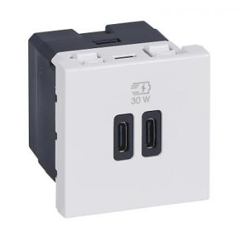  CHARG 2MOD USB C+C 30W PD 