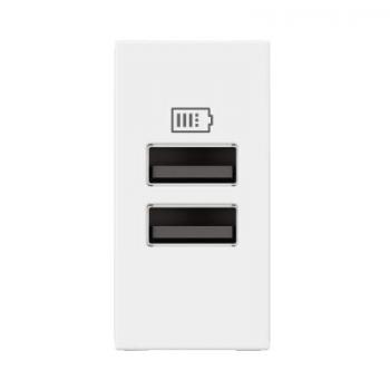  Chargeur 2 USB Type-A Mosaic - 