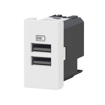  Chargeur 2 USB Type-A Mosaic - 