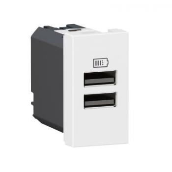  Chargeur 2 USB Type-A Mosaic - 