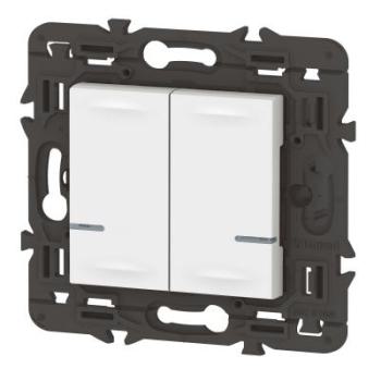  Interrupteur double avec Neutr 