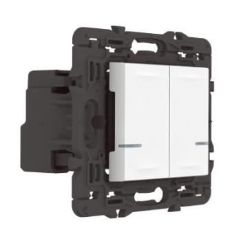  Interrupteur double avec Neutr 