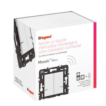  Interrupteur double avec Neutr 