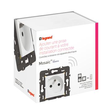  Prise connecte Mosaic with Ne 