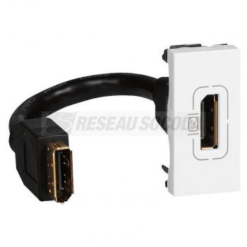  DISPLAY PORT1.2 PRE-CONN.1M BL 