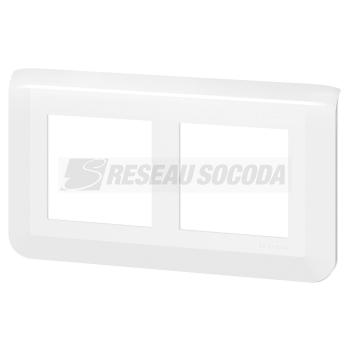  PLAQUE 2X2M BLANC ENTR 57 