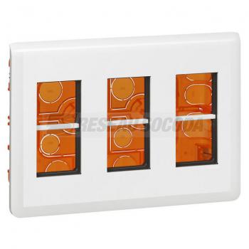  POSTE ENCASTRE 3X4 MODULES BLC 