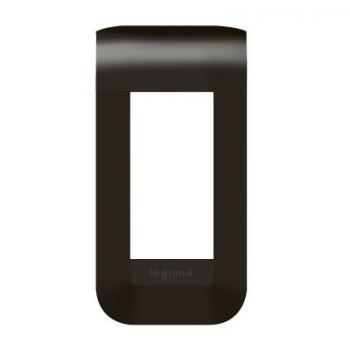  PLAQUE 1M NOIR MAT 