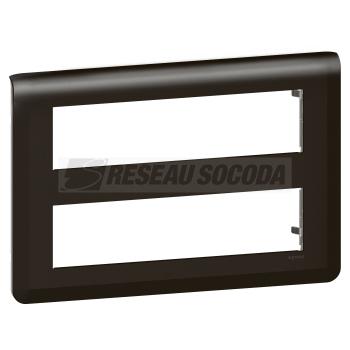  PLAQUE 2X8M NOIR MAT 