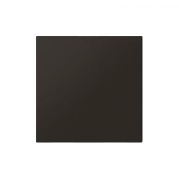  OBTURATEUR PLAQUE 2M NOIR MAT 