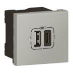  CHG USBX2 LINK TYPE A+C ALU 