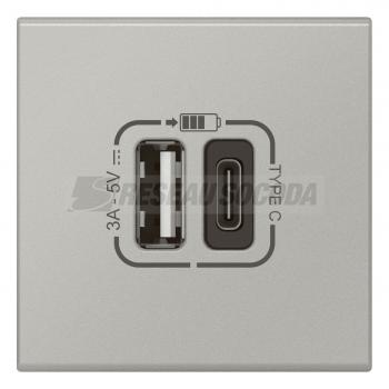  CHG USBX2 LINK TYPE A+C ALU 