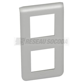  MOSAIC PLAQUE 2X2M VERT ALU 