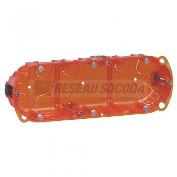  BATIBOX MULTIMAT 3POSTES P40MM 