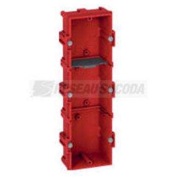  BATIBOX MACONN.3POSTES P.40MM 