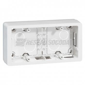  **CADRE CELIANE 2 POSTES BLANC 