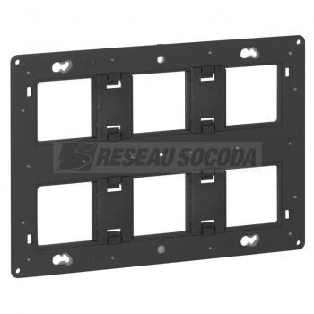  SUPPORT BATIBOX 2X6/8 MODULES 
