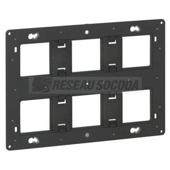  SUPPORT BATIBOX 2X6/8 MODULES 