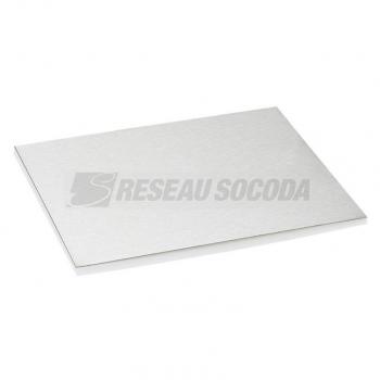  PLAQUE SS  BTE METAL 16/24M 