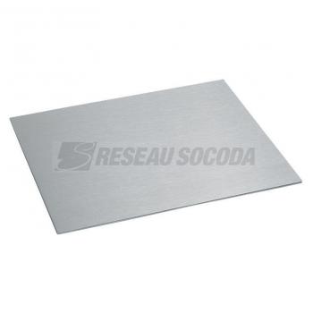  PLAQUE DE FINITION INOX 