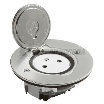  2P+T FB SOL RONDE INOX BROSSE 