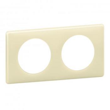  **PLAQUE 2P IVOIRE 