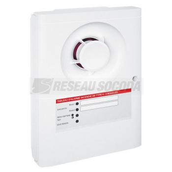  TABLEAU ALARME TYPE 4 2BOUCLES 
