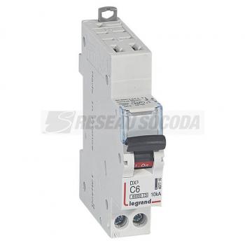  DX3 1P+NG C6 6000A/10KA AUTO 