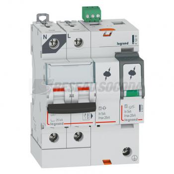  PARAF+DISJ T2 20KA 1P+NG +SD 