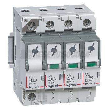  PARAFOUDRE T2 20KA 3P+N NG 