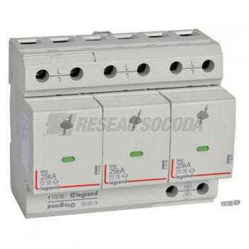  PARAFOUDRE T1 25KA 3P +SD 