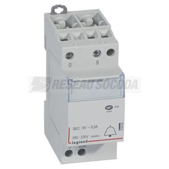  TRANSFO SONNERIE 8V 4VA 