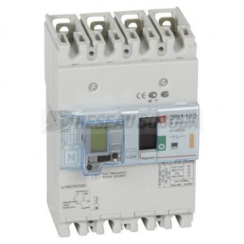  DPX3 160 MT+DIFF 4P 80A 25KA 