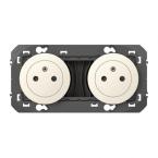 2X2P+T PRECABLEES BLANC 